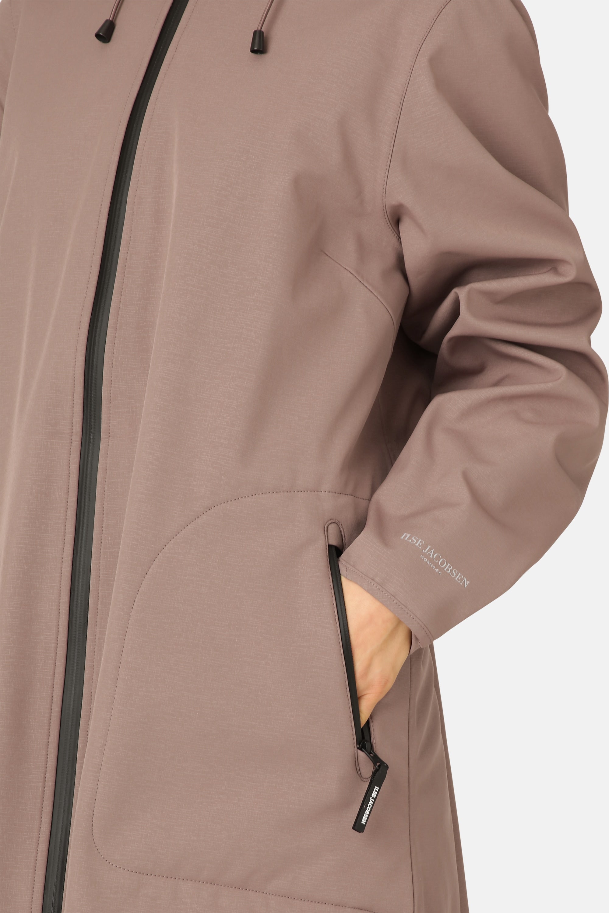 Softshell Regnjakke A-fasong - Old Lavender